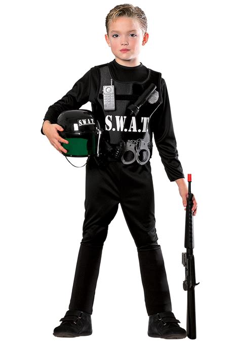 swat team officer costume